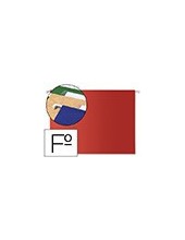 CARPETA COLGANTE FL VISOR SUP. LIDERPAPEL ROJO 2