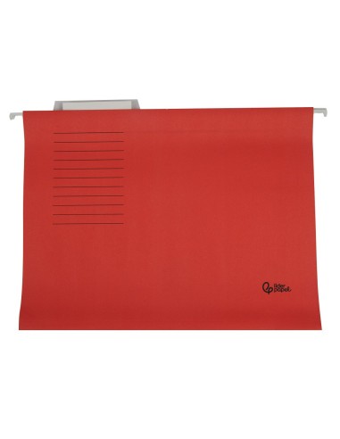CARPETA COLGANTE FL VISOR SUP. LIDERPAPEL ROJO