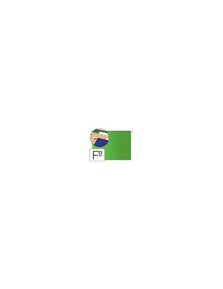 CARPETA COLGANTE FL VISOR SUP. LIDERPAPEL VERDE