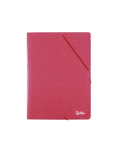 CARPETA GOMAS LIDERPAPEL FL CARTON PRESPAN 3 SOLAPAS RJ.