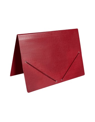 CARPETA PLANOS CARTON DIN A3 ROJA