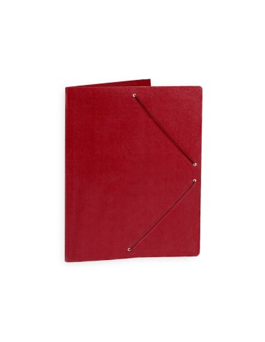 CARPETA PLANOS CARTON DIN A2 ROJA