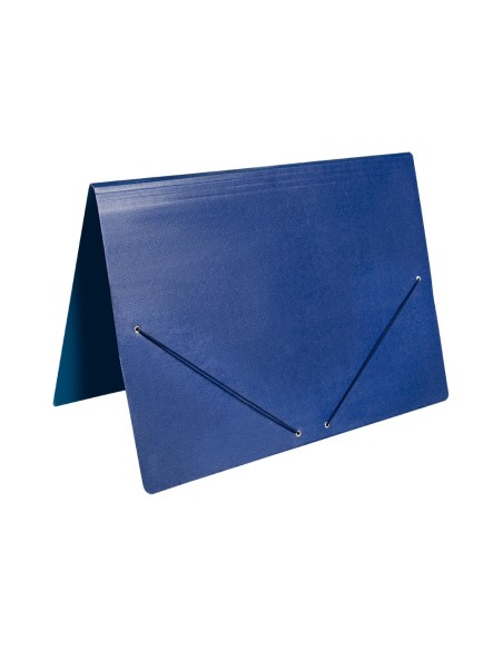 CARPETA PLANOS CARTON DIN A2 AZUL