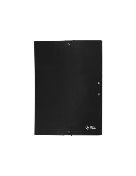 CARPETA PROYECTOS LOMO 3 CM NEGRA
