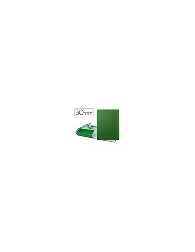 CARPETA PROYECTOS LOMO 3 CM VERDE