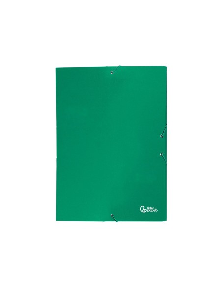 CARPETA PROYECTOS LOMO 3 CM VERDE