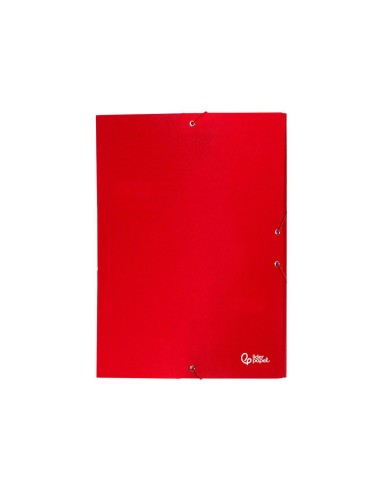 CARPETA PROYECTOS LOMO 3 CM ROJA