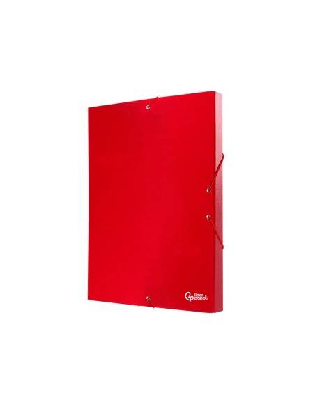 CARPETA PROYECTOS LOMO 3 CM ROJA
