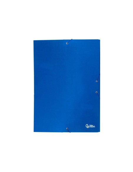CARPETA PROYECTOS LOMO 3 CM AZUL