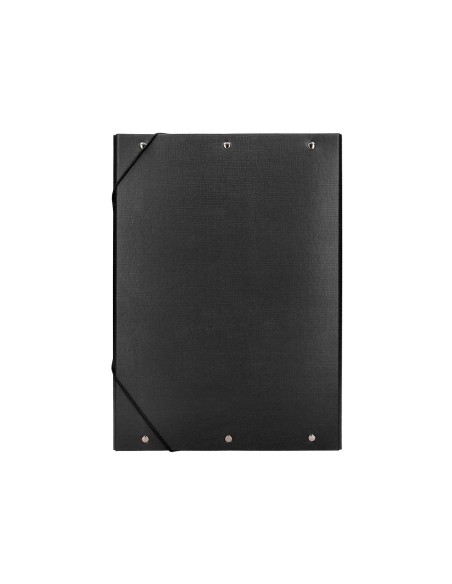 CARPETA PROYECTOS LOMO 9 CM NEGRA