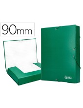 CARPETA PROYECTOS LOMO 9 CM VERDE