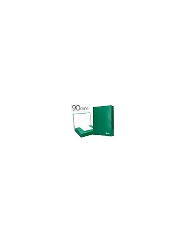 CARPETA PROYECTOS LOMO 9 CM VERDE