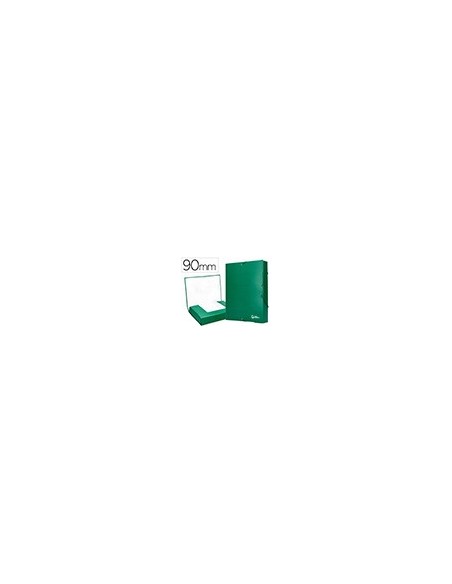 CARPETA PROYECTOS LOMO 9 CM VERDE