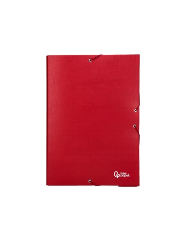 CARPETA PROYECTOS LOMO 9 CM ROJA