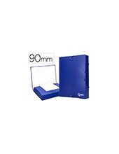 CARPETA PROYECTOS LOMO 9 CM AZUL 2