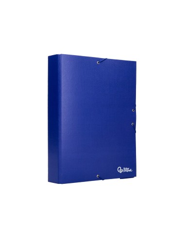 CARPETA PROYECTOS LOMO 9 CM AZUL