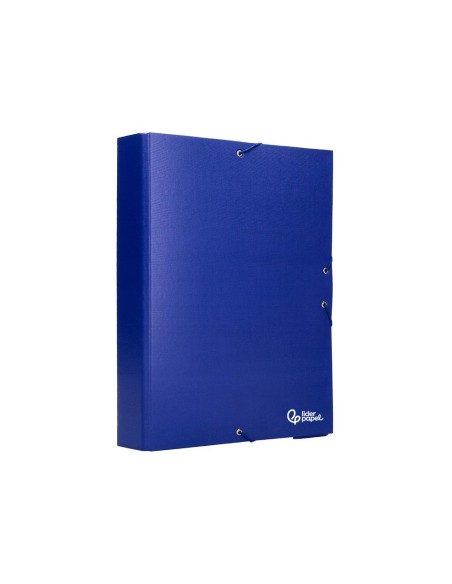 CARPETA PROYECTOS LOMO 9 CM AZUL