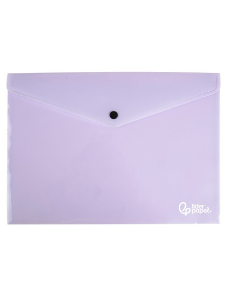 CARPETA DOSSIER BROCHE PP.A4 LAVANDA OPACO 50 H.