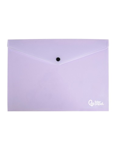 CARPETA DOSSIER BROCHE PP.A4 LAVANDA OPACO 50 H.