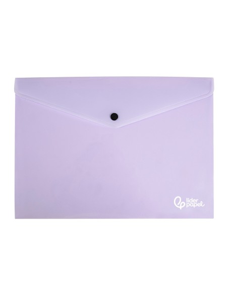 CARPETA DOSSIER BROCHE PP.A4 LAVANDA OPACO 50 H.