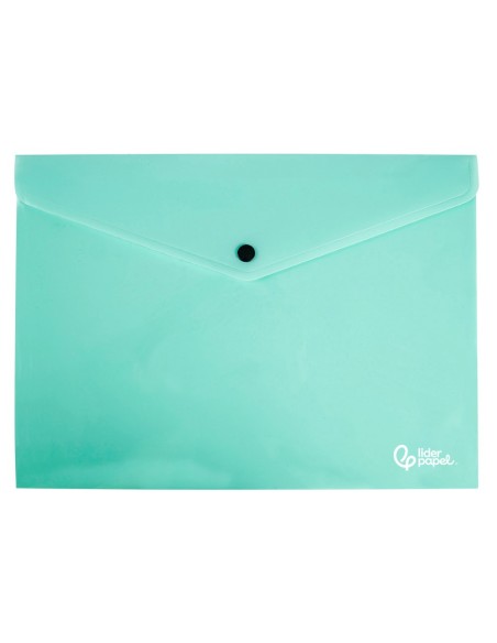 CARPETA DOSSIER BROCHE PP. A4 VE. MANZANA OPACO 50H.