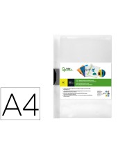 CARPETA DOSSIER PINZA LAT.PP. A4 TPTE.30H. PINZA DESLIZANTE