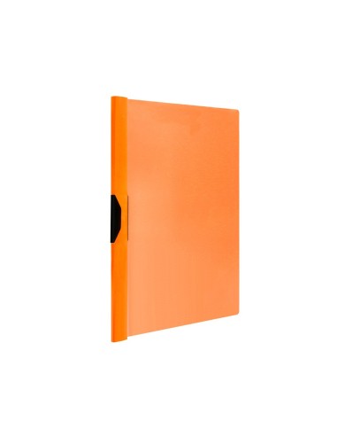 CARPETA DOSSIER PINZA LATERAL PP.A4 NJ.FLUOR OPACO 30 H.PINZA DESLIZ.