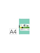CARPETA DOSSIER PINZA LATERAL PP.A4 VE.MANZ.OPACO 30 H.PINZA DESLIZ. 2