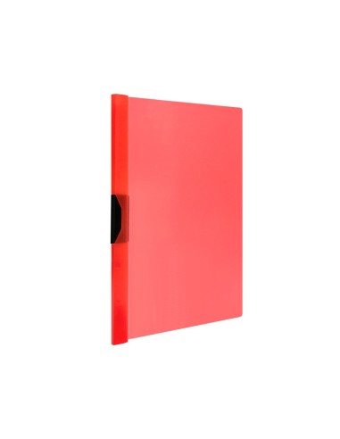 CARPETA DOSSIER PINZA LATERAL PP.A4 RJ.TRANSLUCIDO 60 H.PINZA DESLIZ.