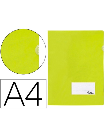 CARPETA DOSSIER A4 U ERO AM. FLUOR OPACO