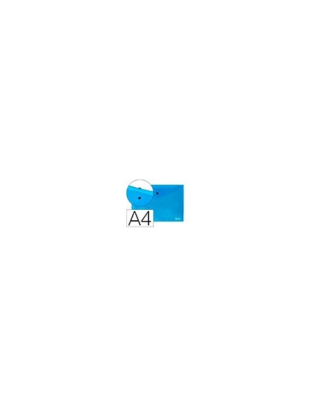 CARPETA BEAUT.DOSSIER BROCHE 34042 PP DIN A4 AZUL TPTE.-50 H.
