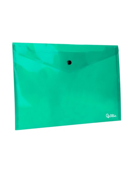 CARPETA BEAUT.DOSSIER BROCHE 34043 PP DIN A4 VER TPTE.-50 H.