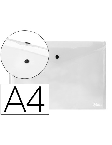 CARPETA BEAUT.DOSSIER BROCHE 34044 PP DIN A4 INCOLORA 50 H.
