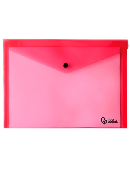 CARPETA BEAUT.DOSSIER BROCHE 34350 PP DIN A5 ROJA TPTE.