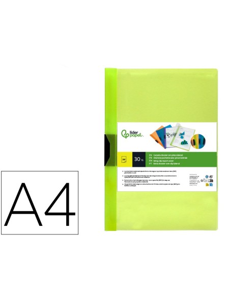 CARPETA BEAUT.DOSSIER PINZA LATERAL 45303 PP DIN A4 VER CLA-30 H.PINZ