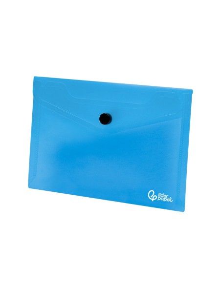 CARPETA BEAUT.DOSSIER BROCHE 44232 PP DIN A6 AZUL SERIE FROSTY