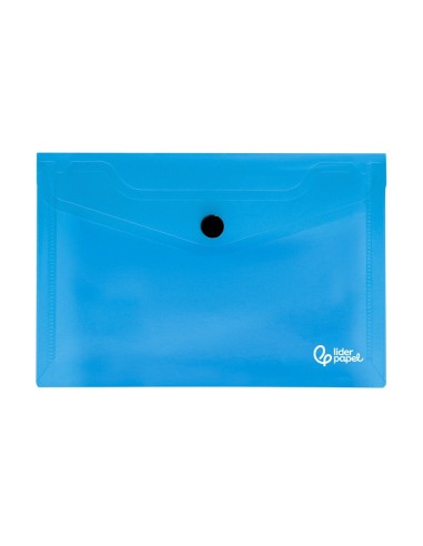 CARPETA BEAUT.DOSSIER BROCHE 44222 PP DIN A7 AZUL SERIE FROSTY