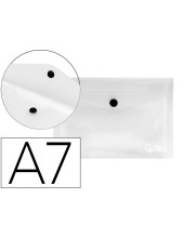 CARPETA BEAUT.DOSSIER BROCHE 44224 PP DIN A7 INCOLORA SERIE FROSTY