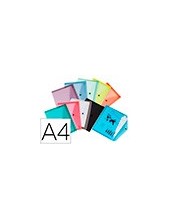CARPETA  DOSSIER BROCHE TPTE.DIN A4 PQ.DE 12 UD.SURT. 2