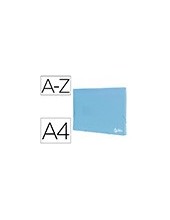 CARPETA CLASIFICADOR FUELLE PP. A4 CEL. OPACO 13 DEPARTAMENTOS 2