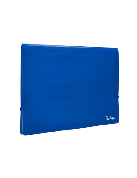 CARPETA BEAUT.CLASIF.FUELLE 32112 PP DIN A4 AZUL TPTE.-13 DEPARTAMENT