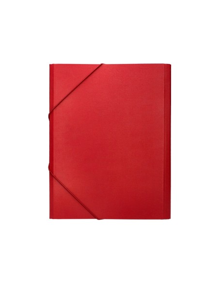 CARPETA CLASIF.A C.FORRADO SOLAPA ROJA 12 DEPARTAMENTOS