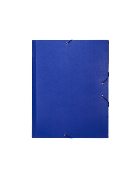 CARPETA CLASIF.A C.FORRADO SOLAPA AZUL 12 DEPARTAMENTOS