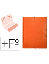 CARPETA CLASIF.A C.FORRADO COAT SOLAPA I-NARANJA 12 DEPARTAMENTOS