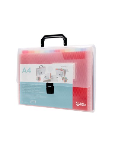 CARPETA BEAUT.CLASIF.FUELLE 45134 PP DIN A4 TPTE.-SPECTRAFILE 13 DEPA