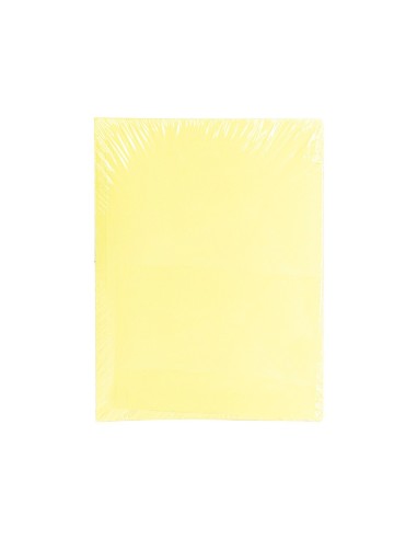 SUBCARPETA FL 180 GR. LIDERPAPEL AMARILLO PASTEL C/50