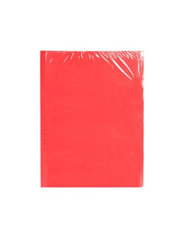 SUBCARPETA FL 180 GR. LIDERPAPEL ROJO PASTEL