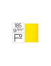 SUBCARPETA FL 180 GR. LIDERPAPEL AMARILLO INTENSO 2