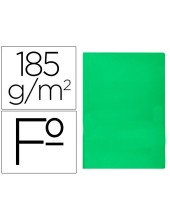 SUBCARPETA FL 180 GR. LIDERPAPEL VERDE INTENSO