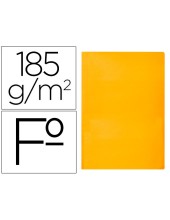 SUBCARPETA FL 180 GR. LIDERPAPEL NARANJA INTENSO